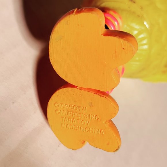 1985 Big Bird Tara Toys Poseable Figure Muppet Inc. - Picture 3 of 3